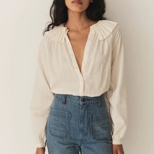 NWT ASTER TOP -- MOTHER OF PEARL M